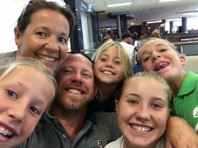 selfie at airport